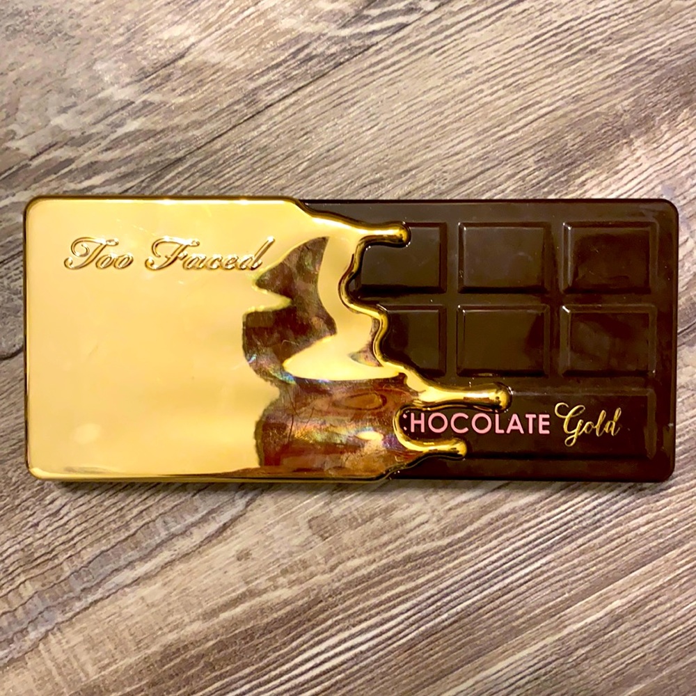 Too Faced Chocolate Gold Palette, Lightly Used